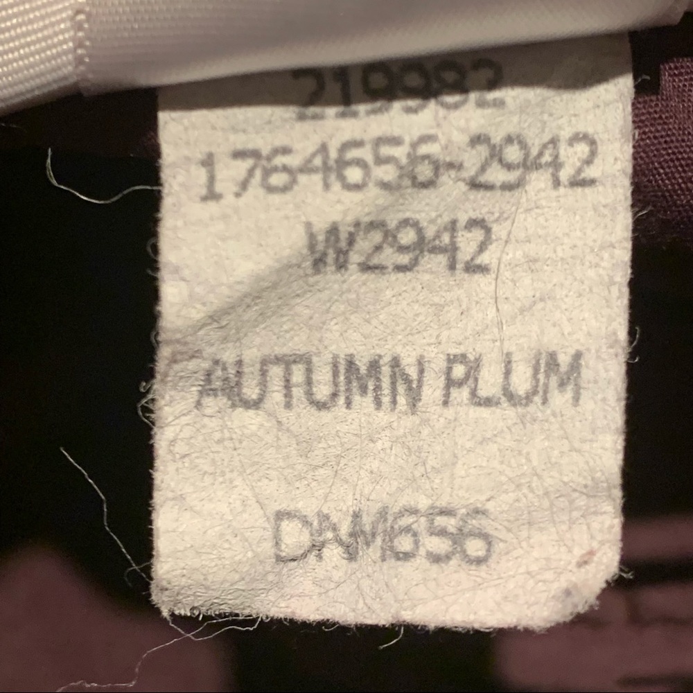 PAIGE Verdugo Ankle Skinny Jeans Autumn Plum Maroon Purple Size 29 - Picture 7 of 13